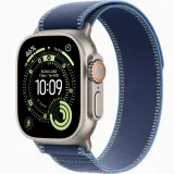 Natural Titanium Case with Blue Trail Loop M/L EU MEWU4 - M/L