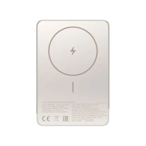Xiaomi Power Bank Super Slim Magnetic 5000mAh – Ultra vékony mágneses power bank 15 W vezeték nélküli és 22,5 W vezetékes gyorstöltéssel