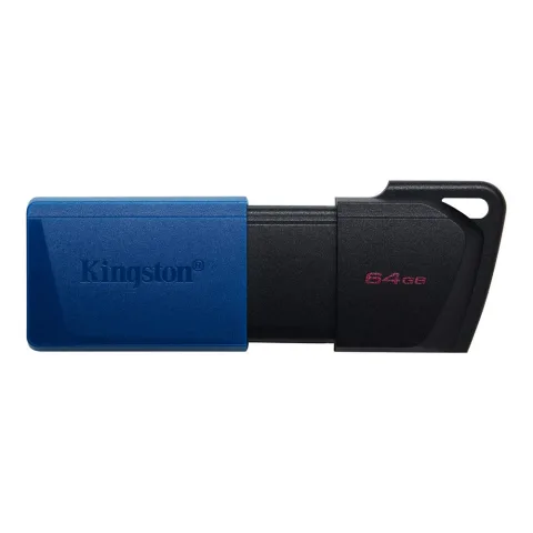 Kingston DataTraveler Exodia M 64GB USB 3.2 Pendrive – Kék, Gyors adatátvitel és kompakt dizájn