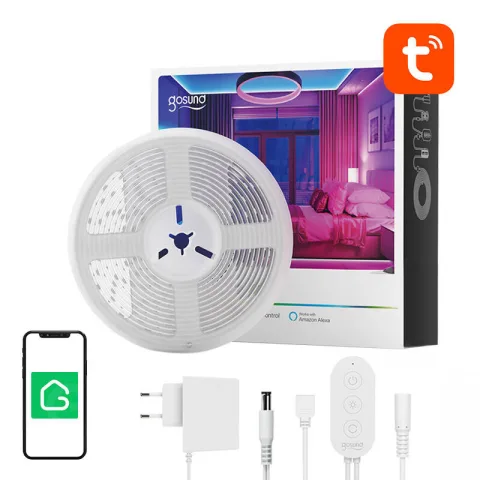 Gosund SL2 Okos WiFi RGB LED szalag – 5 m, Tuya / Smart Life kompatibilis