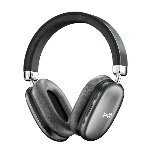 BWOO BW-585 Vezeték nélküli Bluetooth Fejhallgató – Szürke