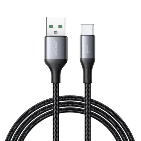 Joyroom S-A28 Flash Series USB-A – USB-C kábel 2 m – 3A gyorstöltés, 480 Mbps adatátvitel és fonott nylon
