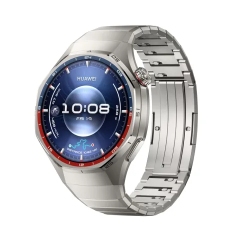 HUAWEI WATCH GT 6 Pro 46 mm prémium okosóra – titán, zafírüveg, EKG, GPS, Bluetooth-hívás és akár 21 napos üzemidő