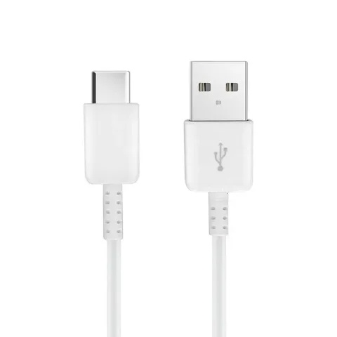 HD21 USB-A – USB-C 2.0 töltő- és adatkábel – 1A, 1 m, fehér