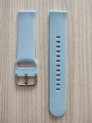 Színes szilikon óraszíj, okosóra szilikon pótszíj 22 mm