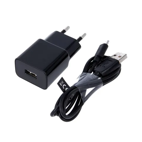 Maxlife MXTC-01 hálózati töltő 1x USB 1A + microUSB kábel