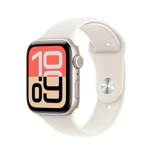 Apple Watch SE 3 (2025) GPS 40 mm – alumínium tok, szilikon sportpánt