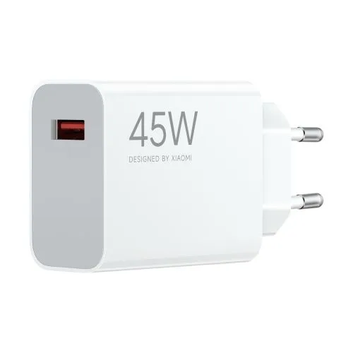 Xiaomi Travel Charger Turbo Power Adapter (Type-A) 45W – Kompakt hálózati gyorstöltő intelligens teljesítményszabályozással
