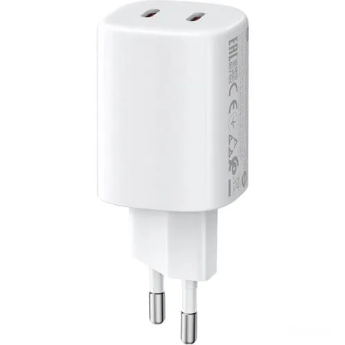 Xiaomi Mi Travel Charger Nano Turbo GaN Fast Charger 2C (C+C) 45W – Kompakt GaN hálózati gyorstöltő két USB-C csatlakozóval