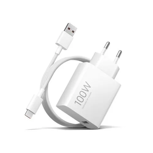 Xiaomi Mi Travel Charger Combo Set USB-A to Type-C töltőkábellel (1 m) 100W – Eredeti Xiaomi GaN gyorstöltő