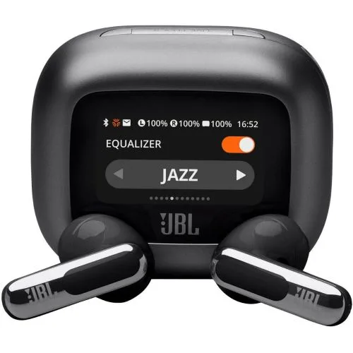 JBL Live Flex 3 True Wireless Bluetooth fülhallgató – érintőkijelzős Smart Charging Case, True Adaptive ANC, JBL Spatial Sound és 50 órás üzemidő
