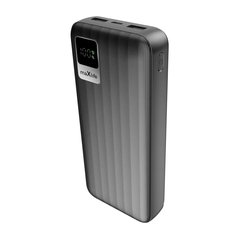 Maxlife powerbank MXPB-07 20000mAh, fekete