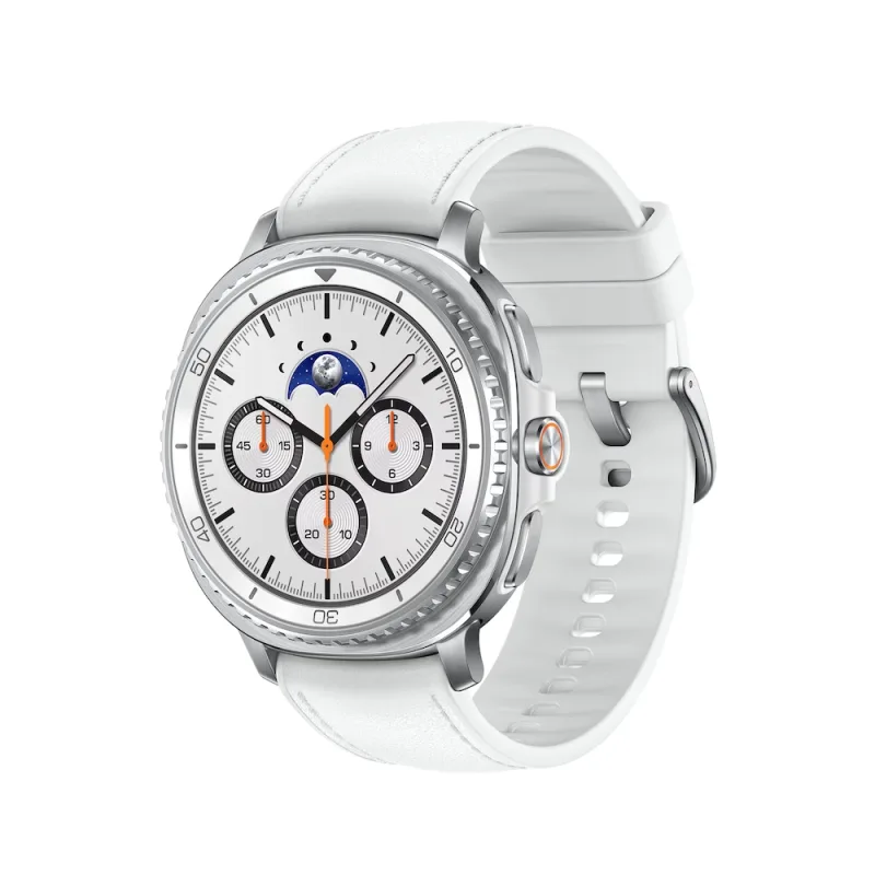 Samsung Galaxy Watch 8 Classic (2025) 46mm L500 – Klasszikus dizájn, forgó lünetta, Wear OS és prémium egészségfunkciók