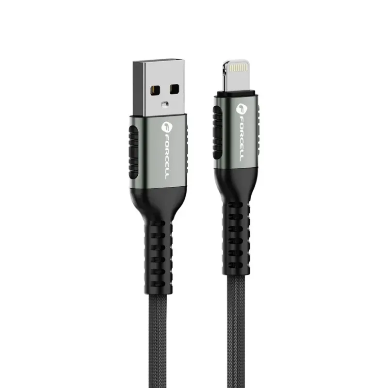 Forcell F-Energy C257 USB-A – Lightning kábel 2,4A 12W Cafule 1,2 m
