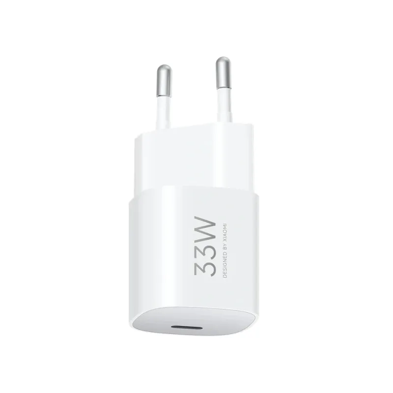 Xiaomi 33W Nano GaN USB-C gyorstöltő hálózati adapter – PD, PPS és QC támogatással