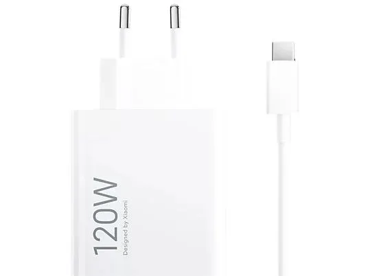 Xiaomi 120W HyperCharge USB-A hálózati gyorstöltő szett – 120 W-os adapter töltőkábellel