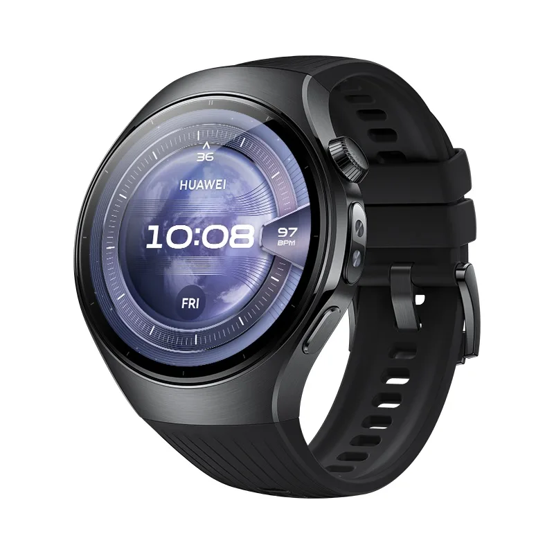 HUAWEI WATCH 5 46 mm prémium okosóra – eSIM, X-TAP, EKG, 3000 nit AMOLED és kétfrekvenciás GPS