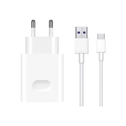 HUAWEI CP404B 22,5W SuperCharge hálózati töltő + USB-C kábel