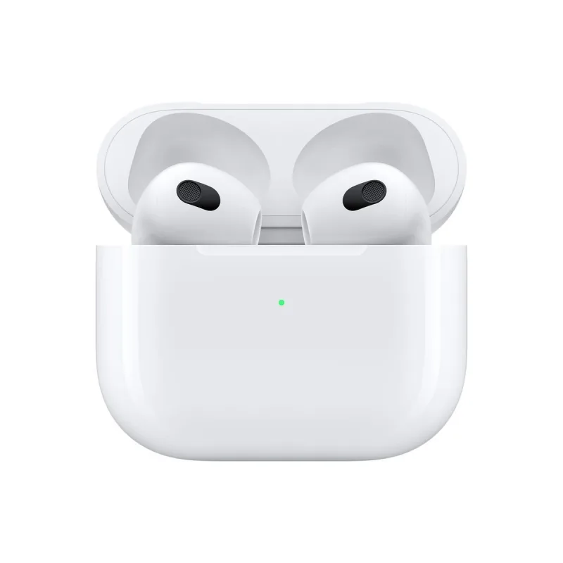 Apple AirPods 3 vezeték nélküli fülhallgató – H1 chip, térbeli hangzás, adaptív EQ, akár 30 órás üzemidő, Magsafe töltőtokkal