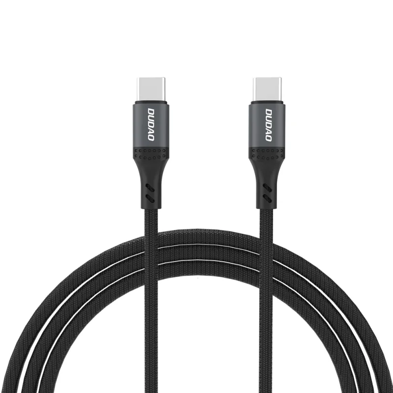 Dudao L3CC USB-C – USB-C gyorstöltő és adatkábel – 60 W PD, 1,2 m, fonott kialakítás