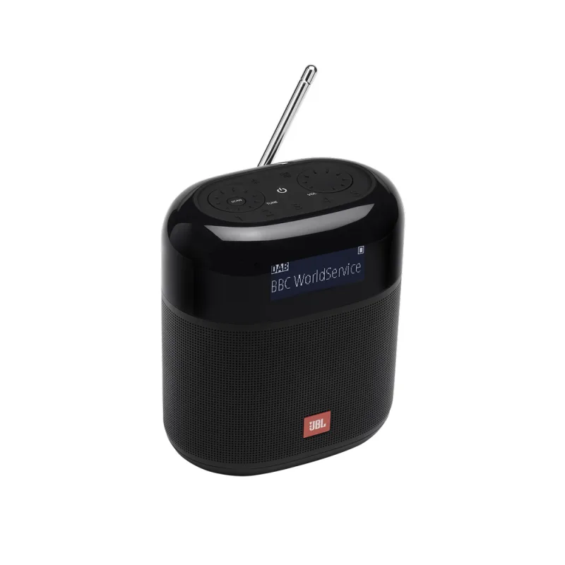 JBL Tuner XL hordozható Bluetooth rádió és hangszóró – DAB/DAB+, FM, 10 W, IPX7, akár 15 órás üzemidő